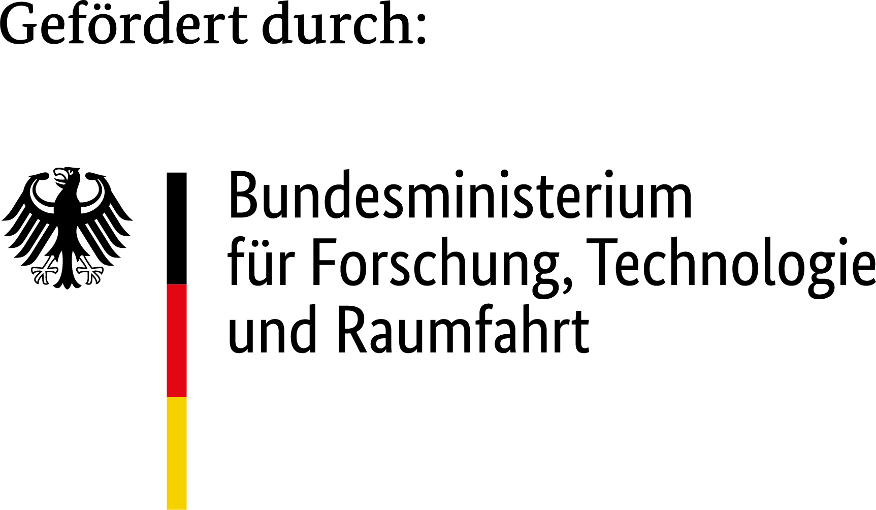Logo Bundesministerium für Forschung, Technologie und Raumfahrt
